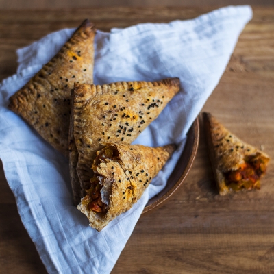 Winter ground beef pies